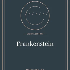 Original BookMerrin book cover for Frankenstein by Mary Shelley
