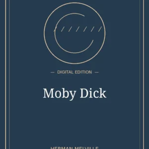 Original BookMerrin cover for Moby Dick by Herman Melville